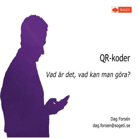 Vad är QR-koder?