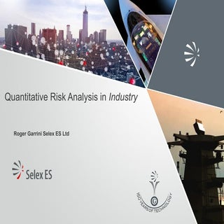 QRA in industry - Roger Garrini