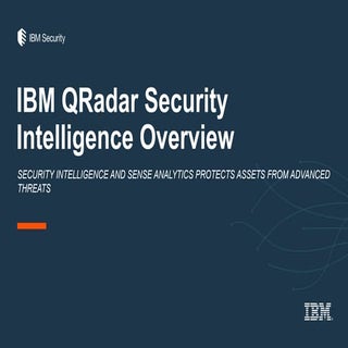 IBM QRadar Security Intelligence Ov...
