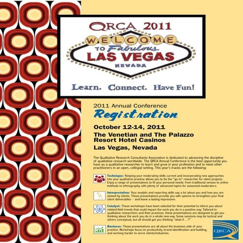 QRCA 2011 Conference