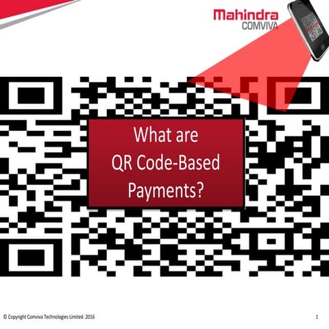 QR Code Based Payment- The most advanced contactless payment