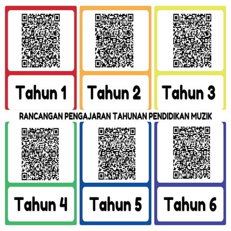 QR CODE DSKP DAN RPT PENDIDIKAN MUZIK SEKOLAH RENDAH | PDF