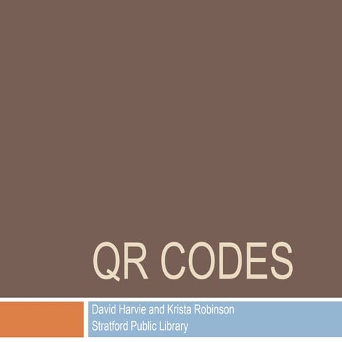 QR Codes in Libraries