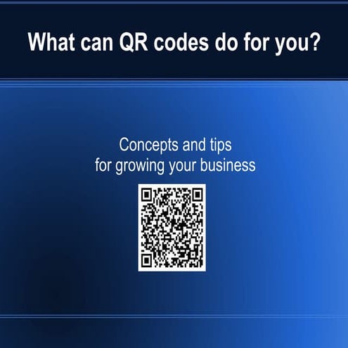 What QR Codes Can Do for Your Business