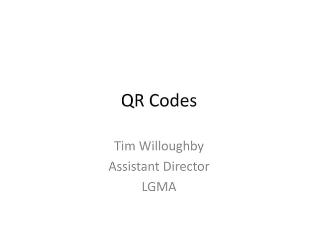 Qrcodes