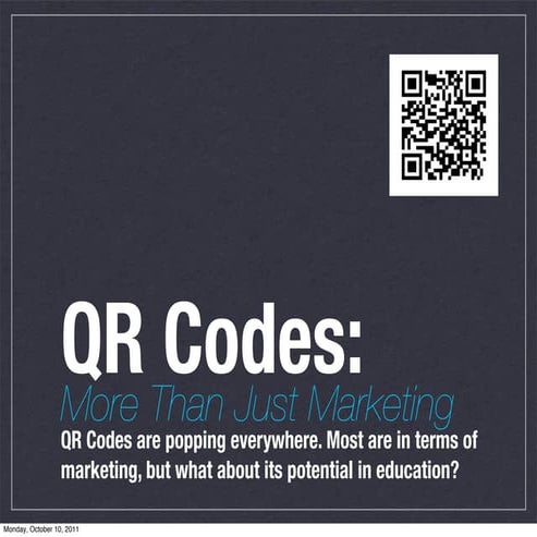 QR Codes: More Than Just Marketing
