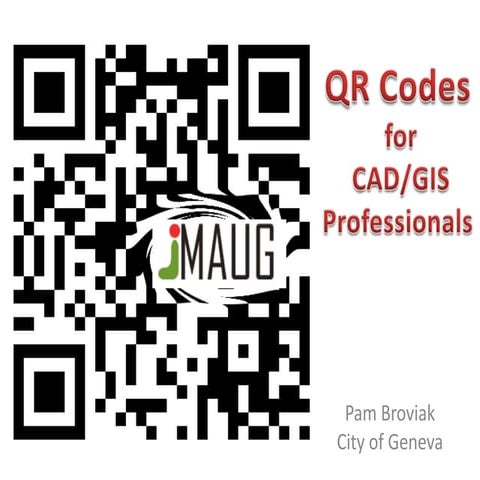 QR Codes for CAD/GIS Professionals