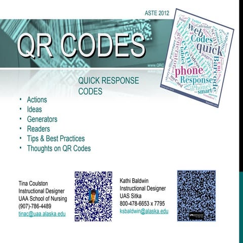 QR Codes ASTE 2012