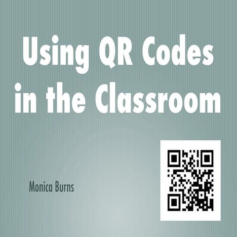 QR Codes in the Classroom