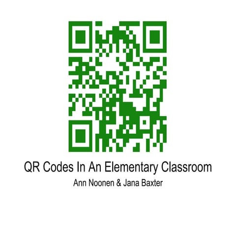 QR Codes @ PETE&C 2015