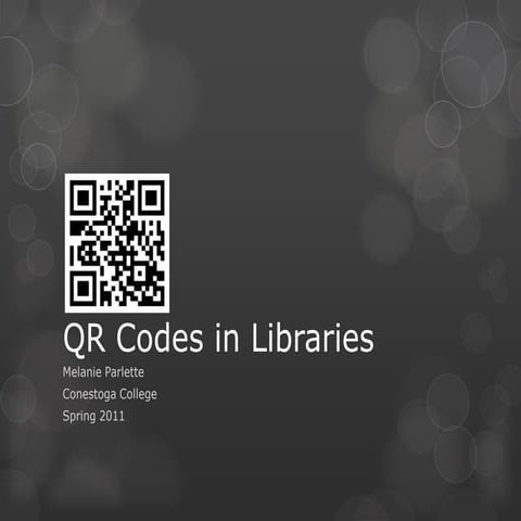 QR Codes & Libaries