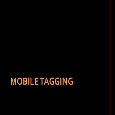 QR Coding - Mobile Tagging