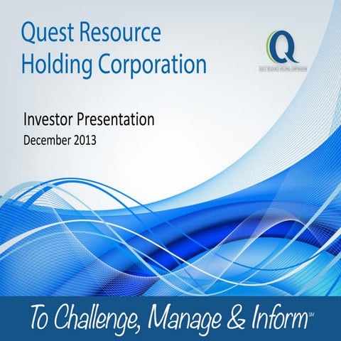 QRHC Investor Presentation