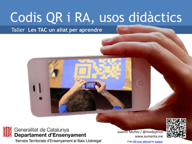 QR i RA en Educació (Baix Llobregat-2016)