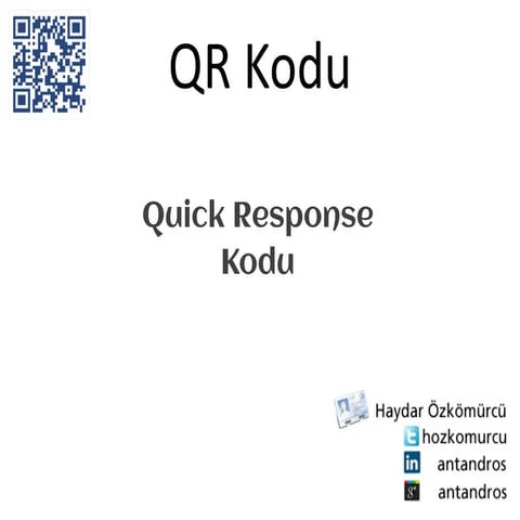 Qr kodlar | PPT