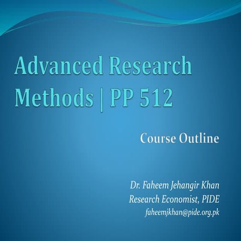Qualitative Research Methods