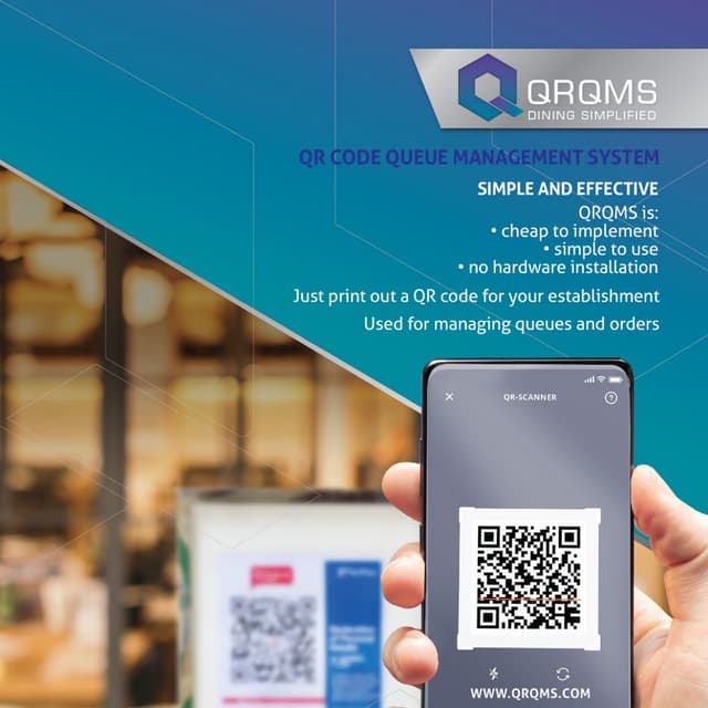 QR Queue Management System