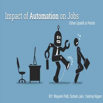 Impact of Automation on Jobs