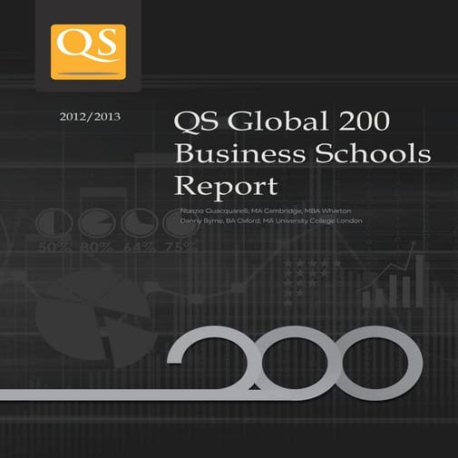 Ranking QS "Global 200 Business Schools Report 2013"