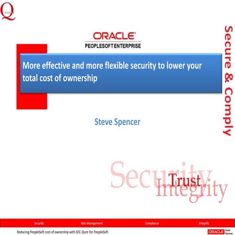 More effective and more flexible security to lower your total cost of ownersh...