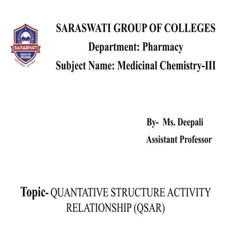 QSAR.pptx qualitative structural activity relationship