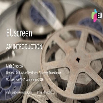  euscreen an introduction