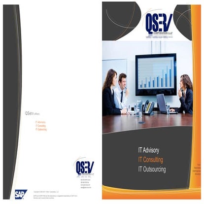 QServ IT Consulting, Advisory, Outsourcing Brochure