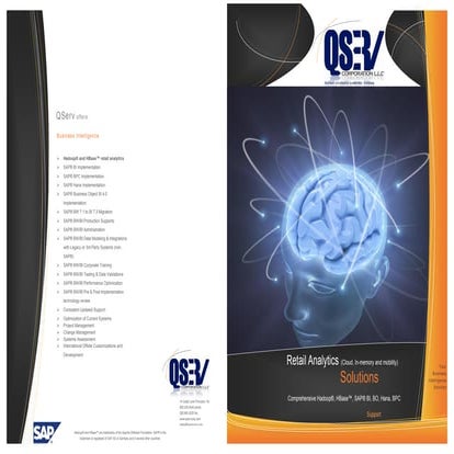 QServ Corporation Sap BI Brochure