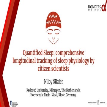 Quantified Sleep: comprehensive longitudinal tracking of sleep physiology by ...