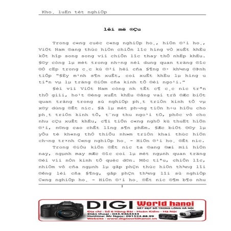 Khóa luận tốt nghiệp