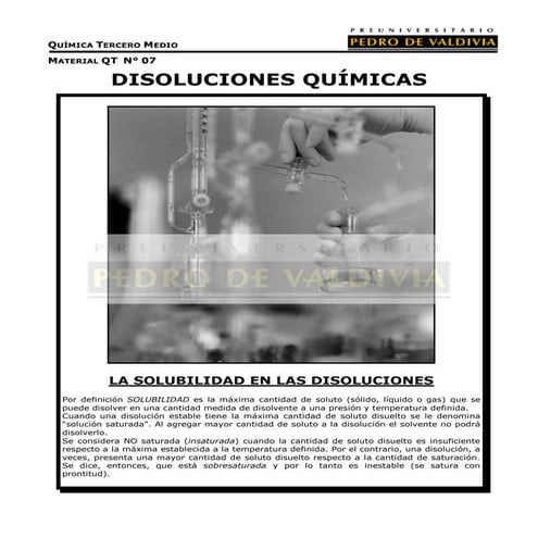 PDV: Química Guía N°7 [3° Medio] (2012)