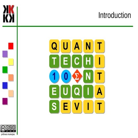 QT1 - 01 - Introduction