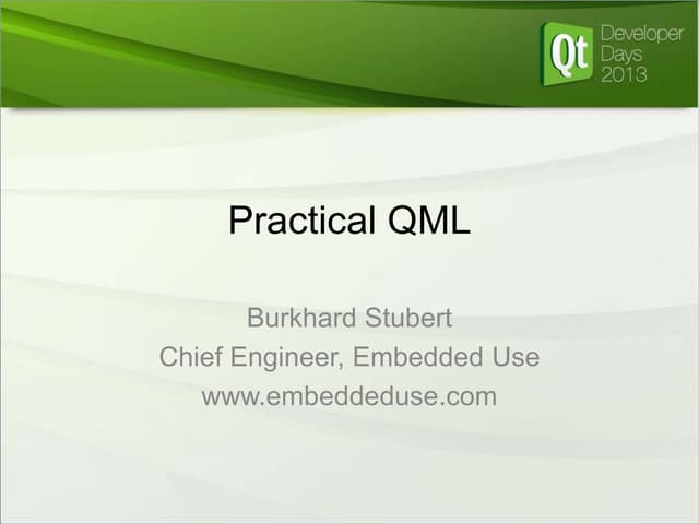 Practical QML - Key Navigation, Dynamic Language and Theme Change
