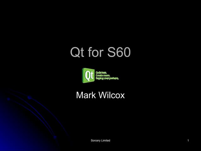 Qt for S60