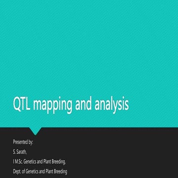 QTL mapping and analysis.pptx