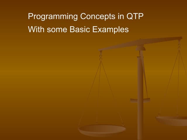 Qtp 9.2 examples