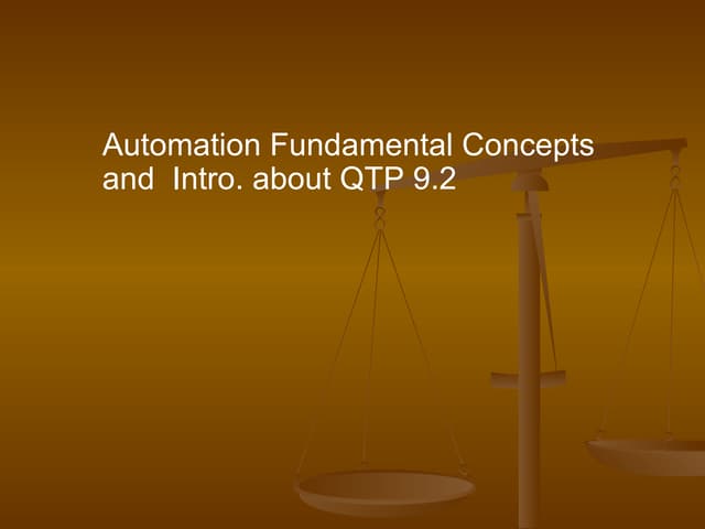 Qtp 9.2 tutorials