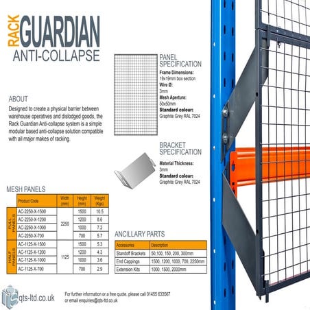 Qts rack guardian anti collapse- technical specification | PPT