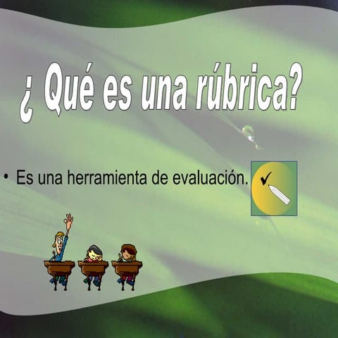 Qué Es Una Rúbrica