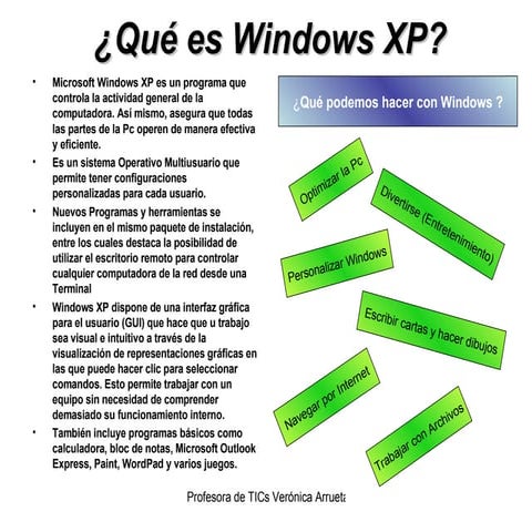 Qué Es Windows  Xp