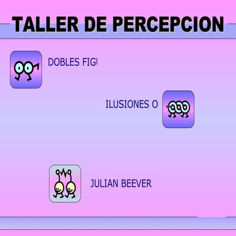 ¿qué veo... qué percibo? | PPT