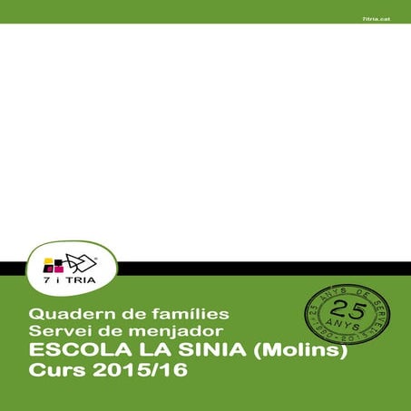Quadern de families 2015-2016