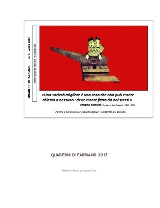 Quaderni di Fabriano 4/ 2017