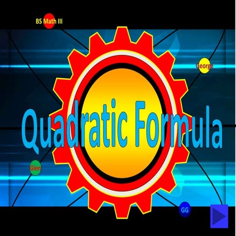 Quadratic formula