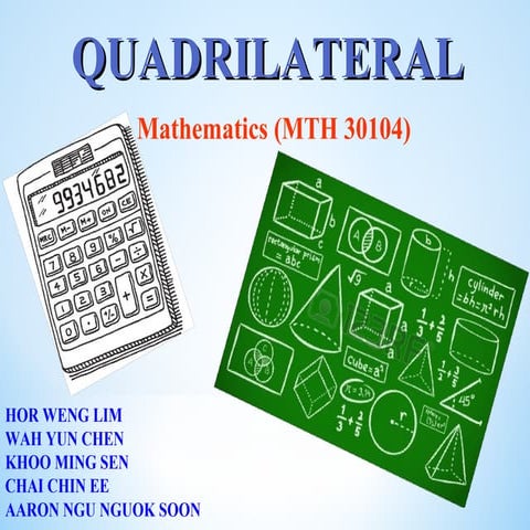 Quadrilateral presentation