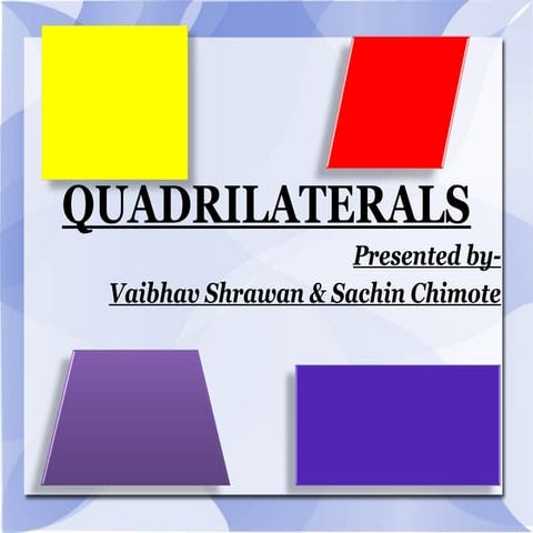 Quadrilaterals