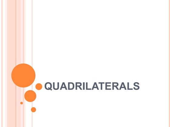 Quadrilateral presentation | PPT