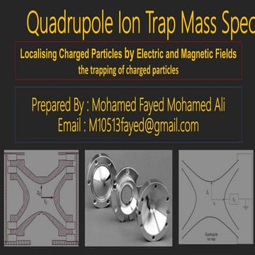 Quadrupole ion trap mass spectrometry