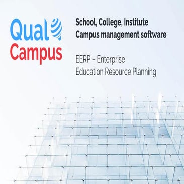 Introducing QualCampus All-in-One Education ERP Management Software