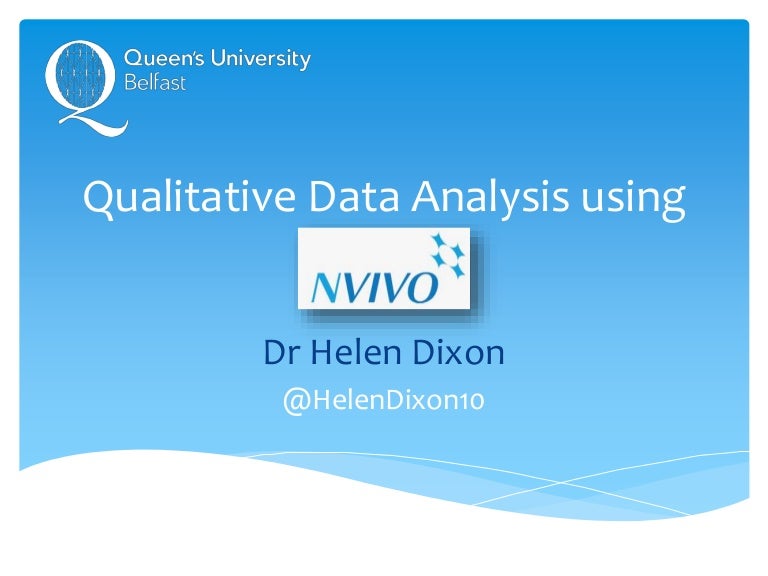 nvivo qualitative data analysis software nvivo qualitative data analysis software